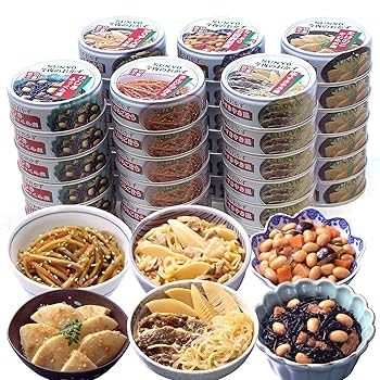 学校給食　おかず缶 Amazon.co.jp: サンヨー堂 缶詰 おかず 36缶セット 【6種×各6缶